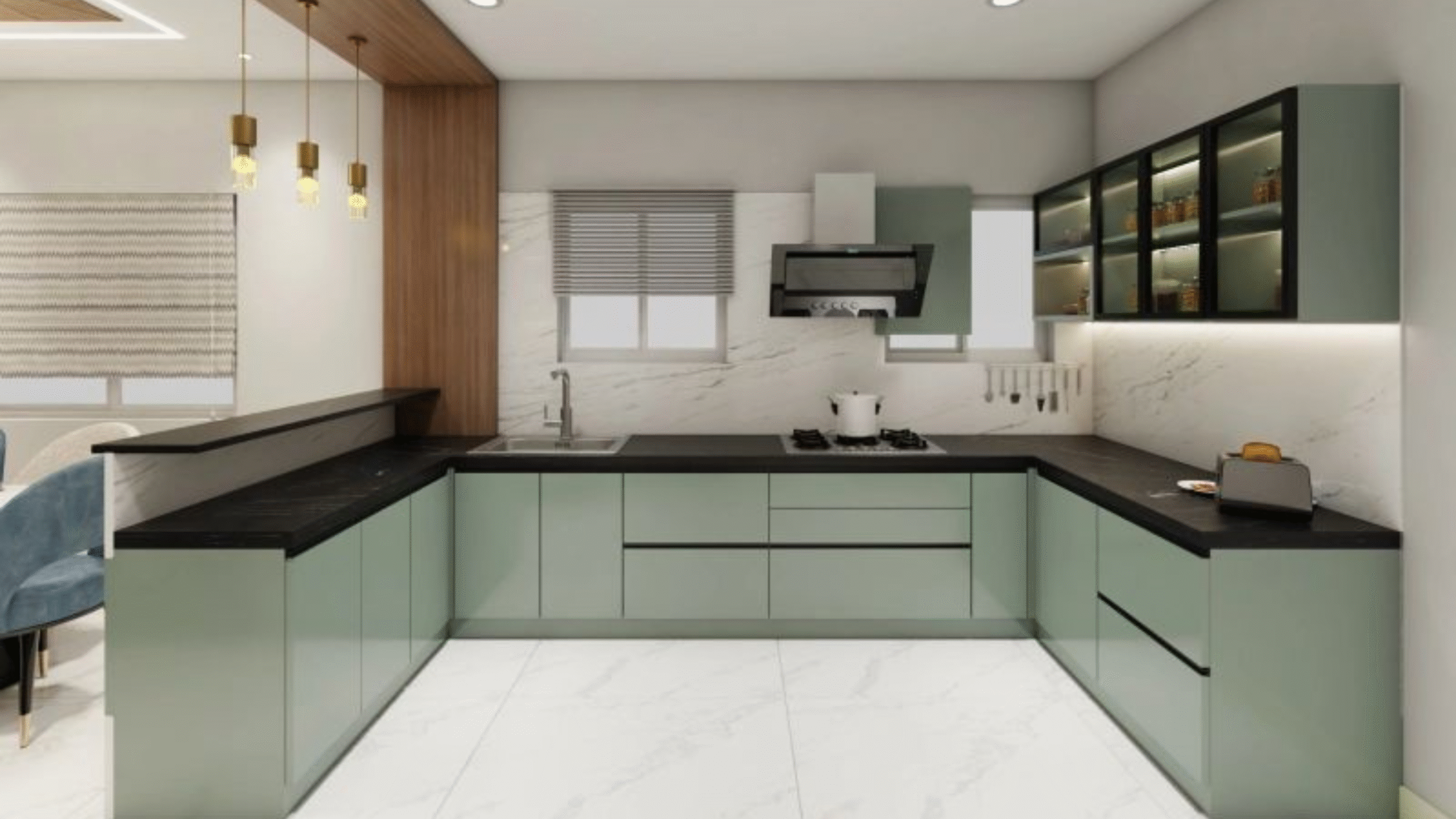 Alline AluFab interior designing for kitchen ideas