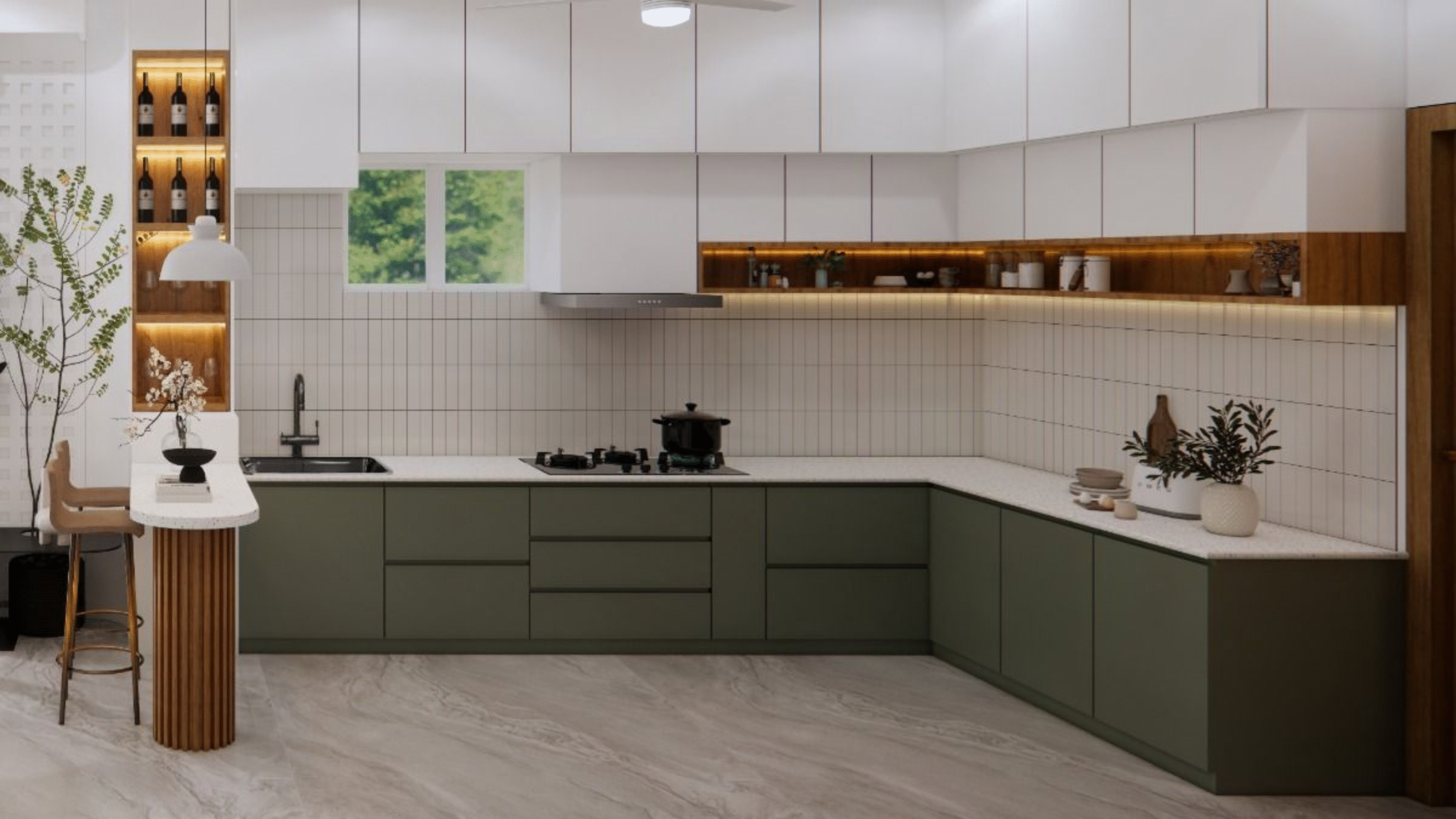 Alline AluFab interior designing for kitchen ideas